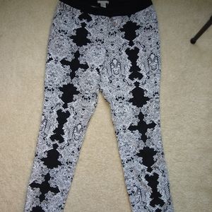 H&M women's capri dress pants